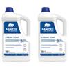 SANITEC igiene sicura Luxor Blue Iris, Crema Sapone Profumata Idratante con Glicerina e Antibatterico, pH 5,5, Dermatologicamente Testato, Made in Italy, 2 Confezioni da 5 L