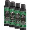 Tesori d'Oriente - Deodorante Spray Aromatico Sandalo del Kashmir e Vetiver, Contrasta i Cattivi Odori Fino a 48 Ore, Fragranza Vivace e Legnosa, Dermatologicamente Testato, 150ml (Confezione da 4)