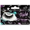 Rude Cosmetics Essential - Ciglia finte in finto visone 3D, da donna, 1 paio
