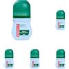Borotalco, Deodorante Roll On Fresco, Formula Senza Alcool e con Talco a Cristalli Attivi, Tripla Protezione Asciutta, Profumo di Talco Fresco, 48h di Efficacia - 1 Flacone da 50 ml (Confezione da 5)
