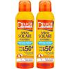 Delice Solaire | Spray Solare Invisibile Trasparente SPF50+ 150 ml, Protezione Molto Alta per una Pelle Protetta (Confezione da 2)