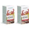 Naturaverde Henné Colorante Vegetale Castano Chiaro 100 g (Confezione da 2)