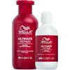 Wella Professionals ULTIMATE REPAIR - 2x Shampoo Professinalele (1x 100ml & 1x 250ml), Rimuove le Impurità e Ricostruisce i Capelli, Per Capelli Danneggiati
