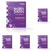 Fria Second Skin Maschera Viso Rimpolpante con Collagene Vegetale, Azione Lifting per Pelli Spente, Dermatologicamente Testata, Confezione da 5 Maschera