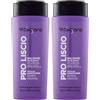 Vitalcare | PRO Liscio - Balsamo Disciplinante per Capelli Crespi e Difficili da Lisciare, con Cheratina e Olio di Avocado, per Liscio Perfetto e Libero dal Crespo, 250 ml (Confezione da 2)