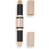 Revolution Beauty London Makeup Revolution Contour Stick Duo Crema Contour & Highlight, Definisce gli Zigomi e Scolpisce il Viso, Vegan & Cruelty-Free, Chiaro, 2.4g