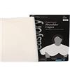 Easydry - Set di 3 mantelli d'ascella, 76 x 55 cm, colore: Bianco