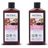 INTRÀ Intra Shampoo Biologico Lucentezza Capelli Spenti - 250 ml (Confezione da 2)
