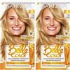 Garnier - Belle Color - Colorazione crema permanente - 06 biondo molto chiaro naturale - 100 ml (Confezione da 2)