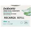Babaria Aloe Vera Crema Facial Hidratante Anti-Polución Vegano Relleno 50Ml Prodotto per la cura della pelle