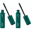KIKO Milano Smart Colour Mascara - 08, Mascara Colorato Con Effetto Volume Panoramico (Confezione da 2)
