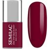Semilac S570 Smalto UV 3 in 1 One Step Glossy Dark Raspberry 7 ml - Smalto gel UV rosso scuro | Brillantezza duratura | Unghie rinforzate