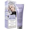 L'Oreal Paris L'Oréal Paris Cool Silver - Colorazione per la cura 02 bianco perlato, con ceramidi rinforzanti e anti gialli per riflessi argentati freddi, 114 ml