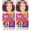 Cameleo - Shampoo Colorante - Dark Mahogany - Aggiornamento del colore facile e veloce ''Tone In Tone''. - Senza ammoniaca e ossidanti - Shampoo in bustina - 40ml (Confezione da 2)