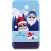 Accentra Set regalo MEN'S COLLECTION WINTER EDITION in latta con docciaschiuma, balsamo dopobarba, cappello di Natale, regalo uomo Natale, profumo pino ghiacciato & ambra, blu/bianco/rosso