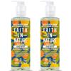 Faith in Nature Sapone Mani Naturale al Pompelmo & Arancia, Rinvigorente, Vegano e Non Testato su Animali, Senza SLS e Parabeni, 400 ml (Confezione da 2)