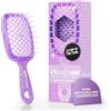 FHI Heat Mini Spazzola Capelli UNbrush, Adatta a Tutti i Tipi di Capelli, Bagnati o Asciutti - Mini Spazzola Districante per Capelli Ventilata con Setole Antistatiche DuoFlex - Lavanda Ametista