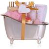 Accentra Set bagno PRÊT-À-PORTER in vasca con doccia, schiuma, sali da bagno, bombe da bagno, crema mani, sapone e spugna, regalo di Natale per donne