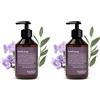 Jean & Len Sapone Mani Marrakech Garden, uso quotidiano, profumo caldo e rilassante, vegano, 250 ml (Confezione da 2)