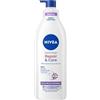 NIVEA Crema Corpo Repair & Care 400 ml, Crema corpo idratante pelle secca, sensibile e irritata, Body lotion senza profumo e ad assorbimento rapido con Glicerina, Provitamina B5 e Vitamina E