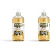 MAITRE SAVON DE MARSEILLE Maître Savon de Marseille - Sapone di Marsiglia liquido CAPELLI - 500 ml. 96% di origine naturale (Confezione da 2)