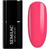 Semilac Smalto UV rosa 435 Friendly Magenta 7 ml di vernice per unghie ad alta intensità di colore e lunga durata