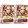 L'Oreal Paris L'Oréal Paris Colore permanente per capelli per ogni tono della pelle,colorazione senza ammoniaca, tonalità nude universali con copertura completa dei capelli grigi, crema eccellente, n. 8U biondo