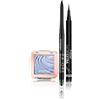 Deborah Milano - Set Makeup Matita Occhi 24 Ore Automatica Waterproof 01 Black, Ombretto Color Lovers 06 Light Blue Sky, Cremoso Long Lasting, e Penna Eyeliner 24 Ore Extra Mat, Lunga Tenuta