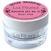 La Rosa Productos Profesionales BUILDER GEL per unghie UV/LED - flessibile e moderatamente spesso, molto BUONO Proprietà ADESIVE (Rosa Latteo)