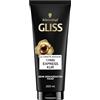 Gliss Cura intensiva da 1 minuto Ultimate Repair (200 ml), trattamento per capelli con cheratina per capelli estremamente danneggiati, efficace già dopo 1 minuto