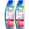 Head & Shoulders Pulizia delicata, con pompelmo, shampoo antiforfora, 250 ml (Confezione da 2)