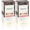 Phyto Phytocolor 5 Castano Chiaro Colorazione Permanente Senza Ammoniaca, Copertura Capelli Bianchi (Confezione da 2)