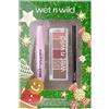 Wet n Wild Frosty Flutter Vault Set, Set Regalo Make-up Occhi con Eyeliner Nero Retrattile, Mascara Nero Volumizzante e Palette Ombretti in 5 Tonalità