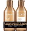 Redken | KIT Shampoo 300ml + Balsamo 300ml | Routine Professionale, Donna Idratazione e Brillantezza ai Capelli Secchi e Fragili, All Soft