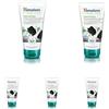 Himalaya Detoxifying Charcoal Face Wash with the Goodness of Green Tea and Coconut Charcoal Powder, Removes Dirt and Purifies the Skin, Leaving It Clean and Refreshed - 150 ml (Confezione da 5)