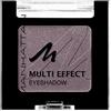Manhattan Multi Effect Eyeshadow - Ombretto marrone luccicante in una pratica lattina, colori intensi e duraturi - Colore Choc Kiss 96Q - 1 x 2 g