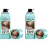 L'Oréal Paris Spray Ritocco Perfetto, Spray Istantaneo per Radici e Capelli Bianchi, Durata fino a 1 Shampoo, Colore: Castano, 75 ml (Confezione da 2)