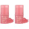 Essence Cosmetics essence baby got blush, risultato istantaneo, naturale, rugiadosa (5.5g) (Confezione da 2)