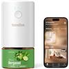 SenseFlow Diffusore di Oli Essenziali Wi-Fi SF101S - Ultrasuoni Senza Acqua Profumatore per Ambienti, 100% Vegetale, Aroma 120 Giorni, Ideale per Casa, Hotel e Studio - Bergamotto