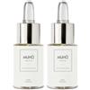 MUHA' | Olio Essenziale, Idrosolubile per Lampada ad Ultrasuoni, Fragranza Legni Orientali, Formato da 15 ml (Confezione da 2)