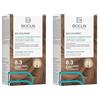 BIOCLIN Bio-Colorist Colorazione Permanente Capelli Biondo Chiaro Dorato 8.3 - Senza Ammoniaca - Con Olio di Argan - Copertura Capelli Bianchi - Colore Naturale e Brillante (Confezione da 2)