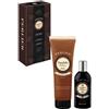 Perlier, Cofanetto Sandalo di Kashmir, Ricette Naturali con Bagno Doccia & Elisir di Profumo Uomo, Idratazione e Fragranza Fresca, Ideale per la Cura Quotidiana Maschile
