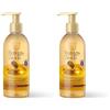 Bottega Verde - Argan del Marocco, Lavamani Setificante, 250 ml, con olio di Argan, Aiuta a Prevenire le Screpolature, per Pelli Molto Secche (Confezione da 2)