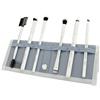 Royal & Langnickel MODA Royal & Langnickel - Set di 7 pennelli da trucco per occhi belli da viaggio, con custodia, include pennelli per ombreggiatura angolare, sfumatura per pieghe, ombretto, smoky eye, eyeliner per