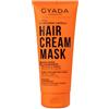 GYADA COSMETICS, Maschera Capelli Illuminante e Rivitalizzante, ad Azione Riparante e Districante, per Capelli Secchi e Stressati, con Olio di Cocco e Avocado, 200 ml