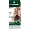 Herbatint Gel colorante permanente per capelli 10C platino biondo cenere - 170 ml I senza ammoniaca, copertura ottimale dei capelli grigi I testato su pelli sensibili, con 8 estratti vegetali