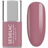 Semilac S201 Smalto UV 3 in 1 One Step Glossy Earth Pink 7 ml - Nude Rosa UV Gel Smalto | Base & Top Coat integrato | Brillantezza e tenuta fino a 21 giorni