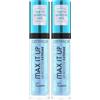 Catrice Cosmetics Catrice Max It Up Lip Booster Extreme, n. 030, blu, nutriente, volume estremo, rinfrescante, lucido, vegano, senza parabeni, senza microplastica, senza nanoparticelle, confezione da 2 (4 ml)