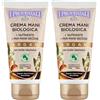 I Provenzali Gaia Crema Mani Biologica Argan I Provenzali, 75 ml (Confezione da 2)