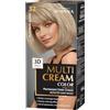 Joanna Multi Cream Color Colore per capelli per donne - Garantisce un colore duraturo - Effetto profondità 3D - Copre i capelli grigi - Colore attaccatura - Colore biondo platino 32 - Set completo